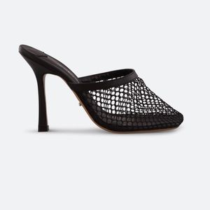 Tony Bianco Bis Black Web heels
